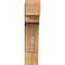 Ekena Millwork Imperial Block Rough Sawn Bracket, Western Red Cedar, 4"W x 14"D x 18"H BKT04X14X18IMP05RWR - alternate 2